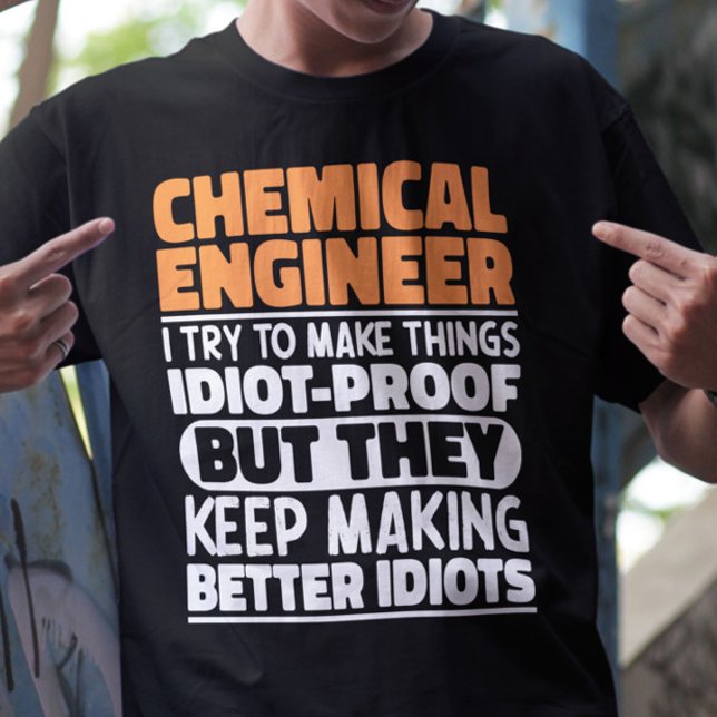 Camiseta Ingeniero Químico Que Intento Hacer Cosas Divertid (Subido por el creador)