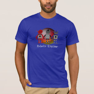 Camiseta Ingeniero Robótico - Robots