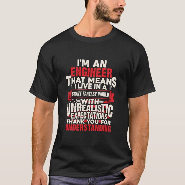 Camiseta Ingeniero Soy Ingeniero (Anverso)