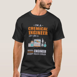 Camiseta Ingeniero Soy un ingeniero químico