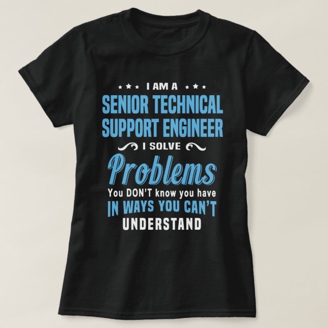 Camiseta Ingeniero Superior de Apoyo Técnico (Diseño del anverso)