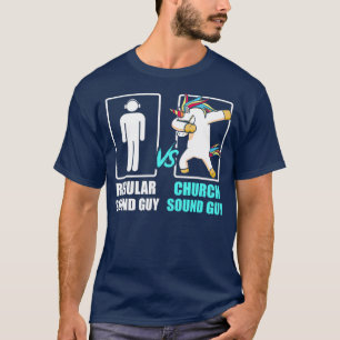 Camiseta Ingeniero tecnológico de audio de Church Sound Guy