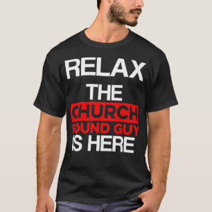 Camiseta Ingeniero Tecnológico de Audio de Church Sound Guy