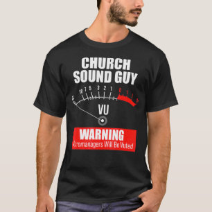 Camiseta Ingeniero tecnológico de audio silenciado por el t