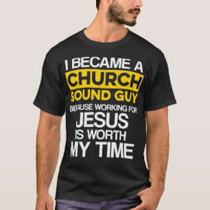 Camiseta Ingeniero Tecnológico del Guy Sound de la Iglesia 