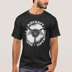 Camiseta Ingeniero Wings Técnico Mecánico de Aeronaves
