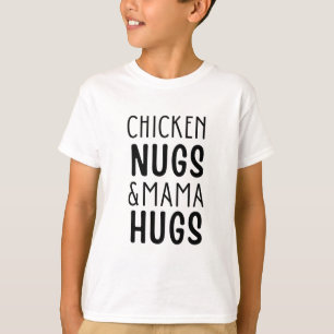 Camiseta Ingenieros de pollo y abrazos de mamá