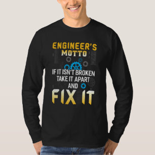Camiseta Ingenieros Motto Funny Engineering