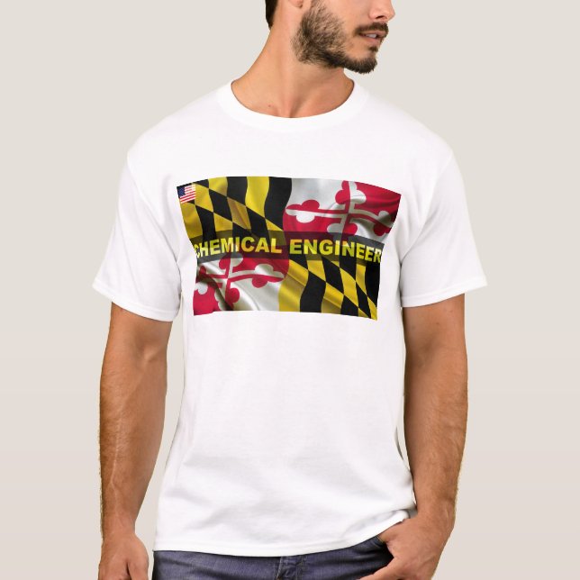 Camiseta Ingenieros químicos de UMD (Anverso)