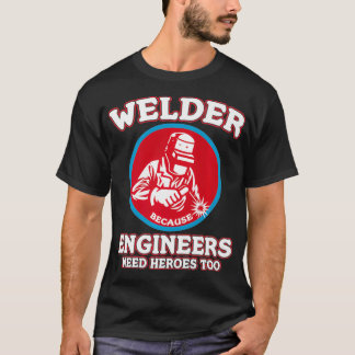 Camiseta Ingenieros soldadores de pipeliner regalos Fabrica