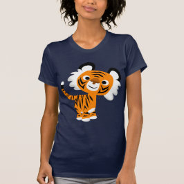 Camiseta ingeniosa Personalizado Tiger Women