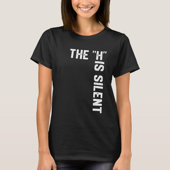 Camiseta Ingenioso humor sarcástico gramatical que dice que (Anverso)