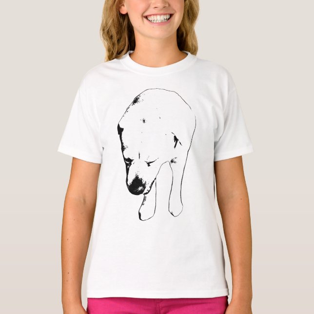 Camiseta Ingenioso laboratorio de cabezal con vómito de vac (Anverso)
