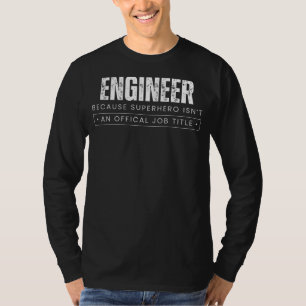 Camiseta Ingenioso Wit Unleashed: Ingeniero - Porque Magníf