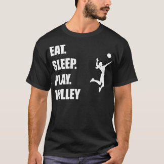 Camiseta ingiera a la mujer de voley de juego dormido 2
