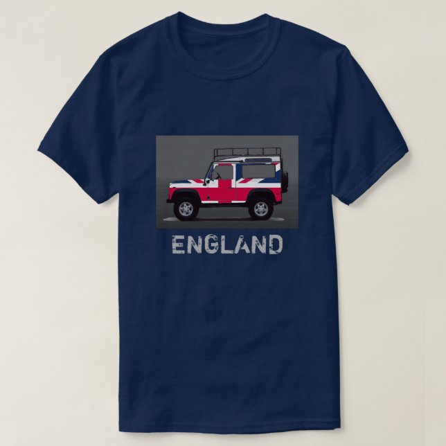 CAMISETA INGLATERRA (Diseño del anverso)