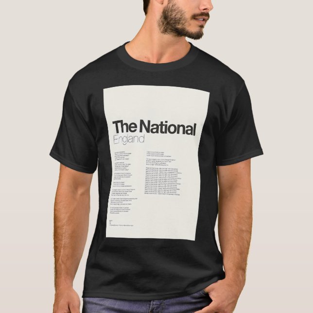 Camiseta Inglaterra (Anverso)