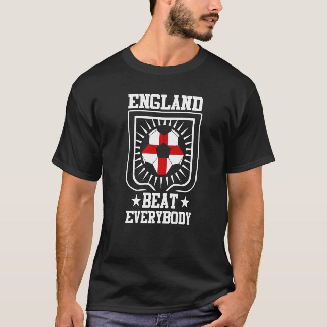 Camiseta Inglaterra apoya a Inglaterra derrota a todos los  (Anverso)