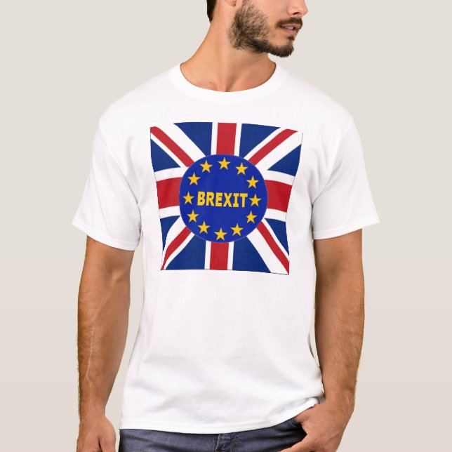 Camiseta Inglaterra Bandera EU Brexit (Anverso)