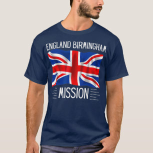 Camiseta Inglaterra Birmingham LDS Mormon Mission Orgullosa
