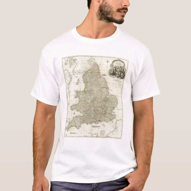 Camiseta Inglaterra compuesta, País de Gales 2 (Anverso)