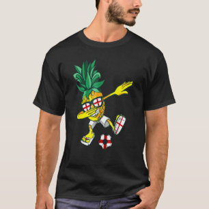 Camiseta Inglaterra Dabbing Pineapple England Soccer Englis