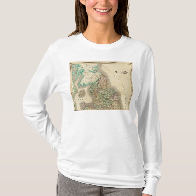 Camiseta Inglaterra del norte (Anverso)