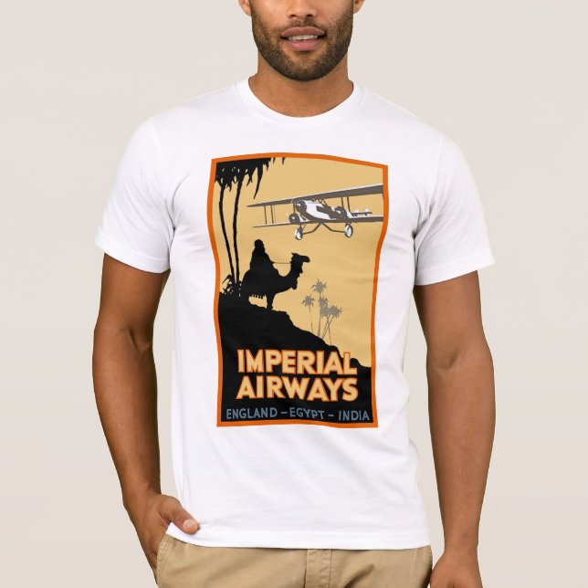 Camiseta ~ Inglaterra - Egipto - la India de Imperial (Anverso)