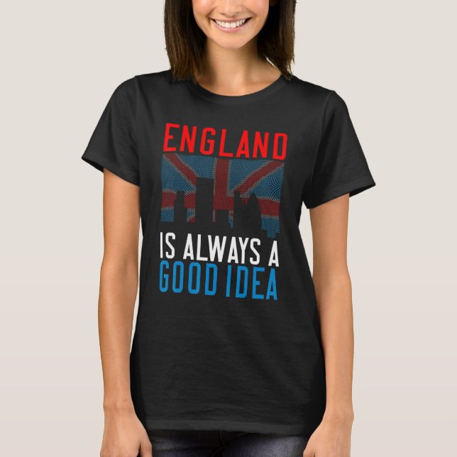 Camiseta Inglaterra es siempre una buena Idea Inglaterra (Anverso)