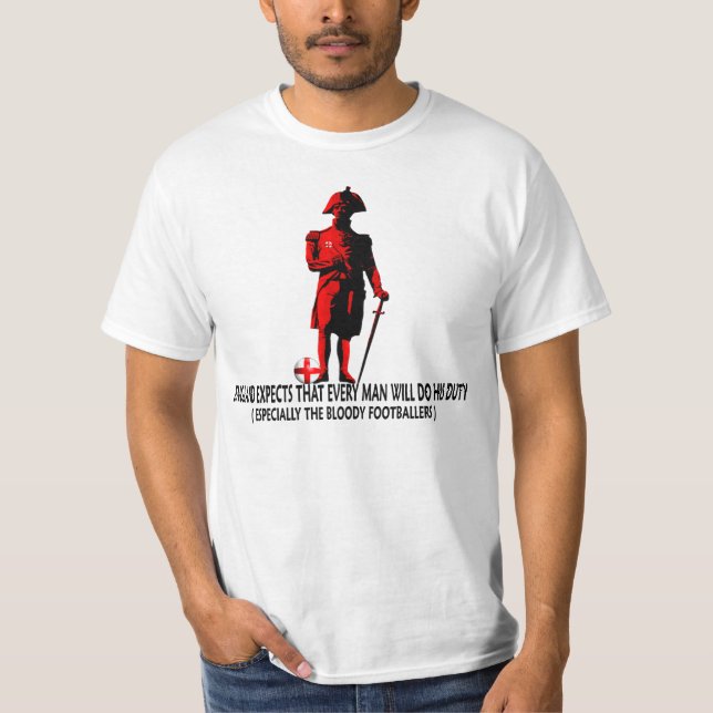 Camiseta Inglaterra espera (Anverso)