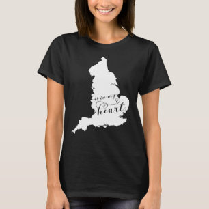 Camiseta Inglaterra Está En Mi Corazón