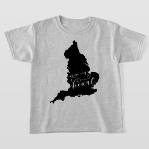 Camiseta Inglaterra Está En Mi Corazón