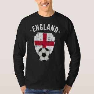Camiseta Inglaterra Fútbol Bandera Inglaterra Orgullo inglé