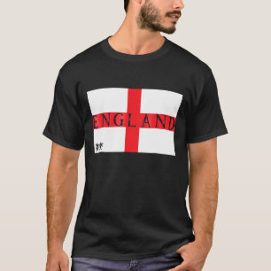 Camiseta Inglaterra Fútbol con bandera 3 pequeños leones