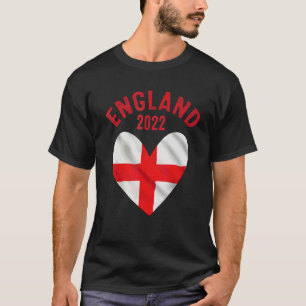 Camiseta Inglaterra Fútbol Inglaterra 2022 Bandera Amor Por