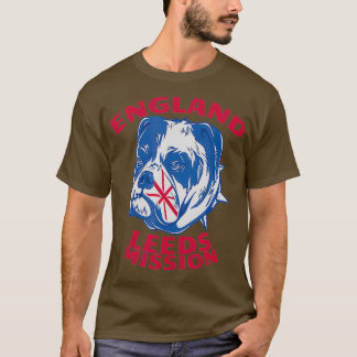 Camiseta Inglaterra lidera la Misión LDS Regalo Mormón Misi