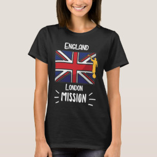 Camiseta Inglaterra lidera la misión Mormon LDS