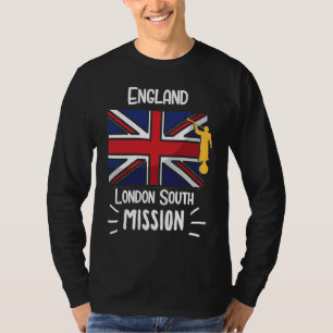 Camiseta Inglaterra Londres Sur Mormón Misión SUD Misionero
