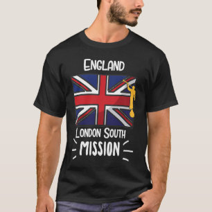 Camiseta Inglaterra Misión Mormon LDS Sur Londres Misionero