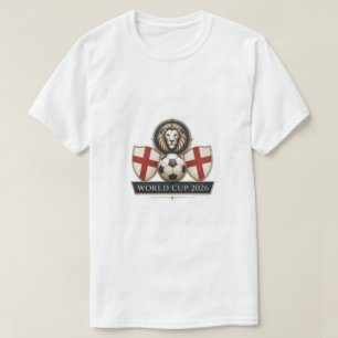 Camiseta Inglaterra Mundial 2026 León Fútbol