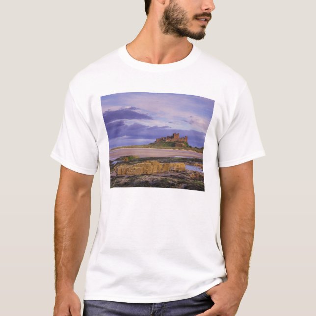 Camiseta Inglaterra, Northumberland, Castillo de Bamburgh (Anverso)