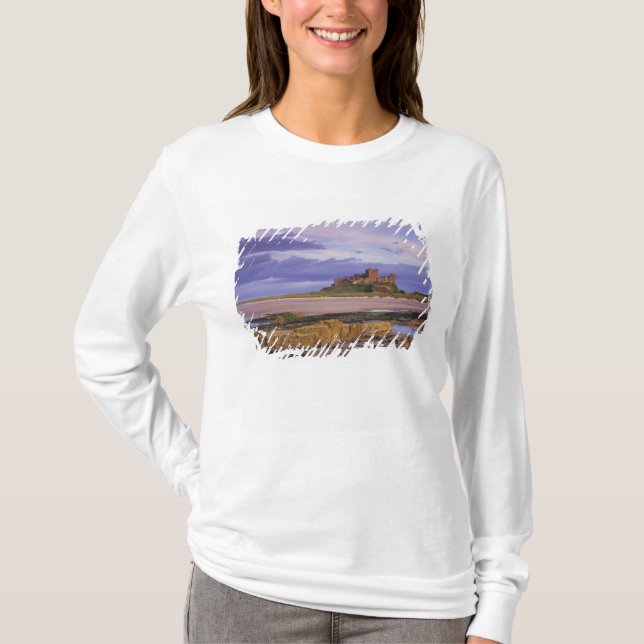 Camiseta Inglaterra, Northumberland, Castillo de Bamburgh (Anverso)