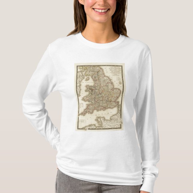 Camiseta Inglaterra, País de Gales (Anverso)