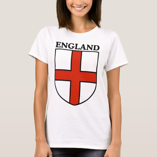 Camiseta Inglaterra Personalizado, Nombre/Número (Anverso)