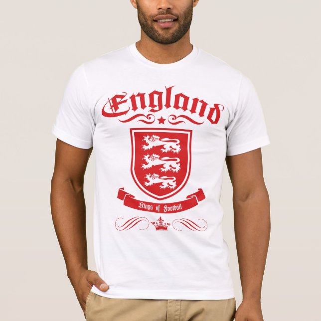 Camiseta INGLATERRA - reyes del fútbol (Anverso)