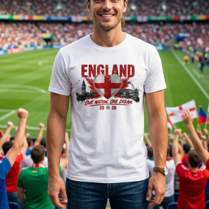 Camiseta Inglaterra Una Nación Un Sueño 2026 Fútbol Global 