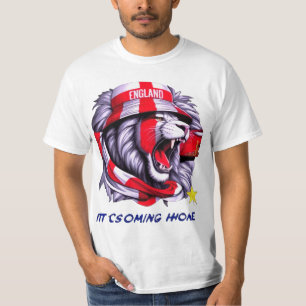 Camiseta Inglaterra vuelve a casa el fútbol europeo con los