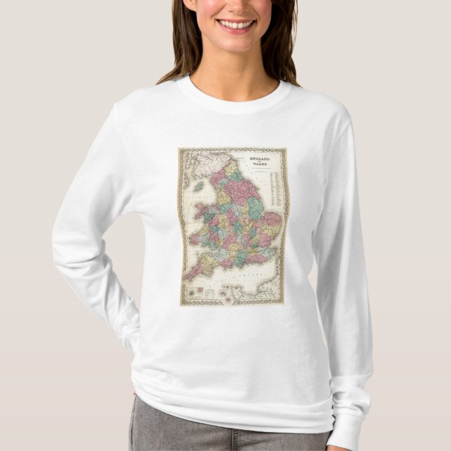 Camiseta Inglaterra y País de Gales (Anverso)