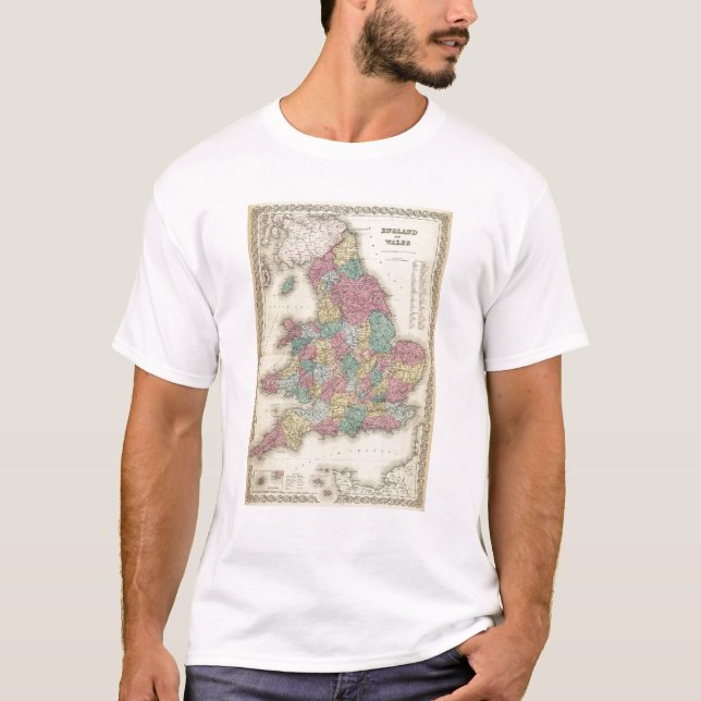 Camiseta Inglaterra y País de Gales (Anverso)
