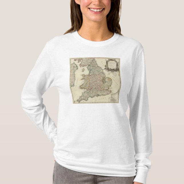 Camiseta Inglaterra y País de Gales 2 (Anverso)